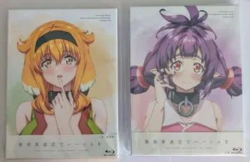 이세계 미궁에서 하렘을 Blu-ray BOX 상하권 세트