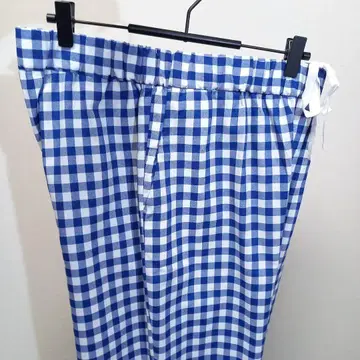 새상품 maillot 깅엄 이지 트라우저 이지 팬츠 사이즈 1
