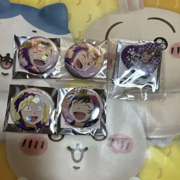 Ani-Art aqua label 홀로그램 캔뱃지 세트