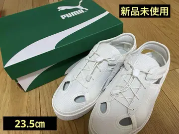 [미사용 새상품] PUMA 23.5 플랫폼 트레이스 라이트 뮬 샌들