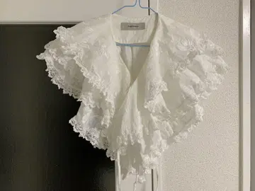 fumie tanaka 프릴 넥 frill neck 탈착식 옷깃