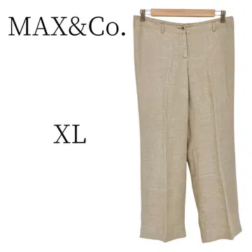 MAX&Co. 베이지 슬랙스 XL(LL)