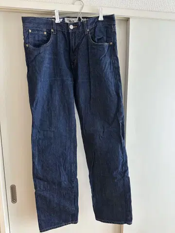 가격 인하 협상 가능 남성용 KIKS TYO 스트레이트 데님 36인치