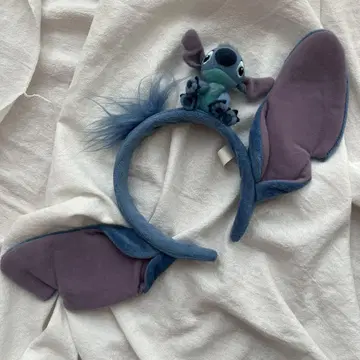 디즈니 리조트 스티치 머리띠 봉제 인형 포함