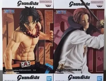 원피스 Grandista 에이스 샹크스 피규어