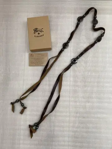 레어 IL BISONTE 일비종떼 목걸이 초커