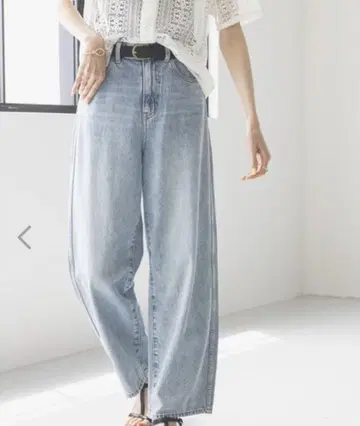 GOOD 데님 배기 팬츠 글로벌 워크