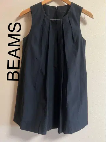 BEAMS 빔즈 민소매 튜닉 원피스