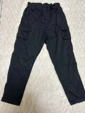 rehacer 블랙 카고 팬츠
