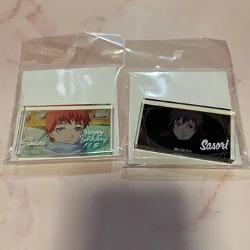 NARUTO 사소리 벌스데이 아크릴 블록