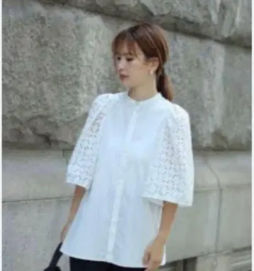 OHGA LACE FLOWER 레이스 플라워 화이트