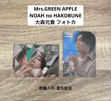 Mrs.GREEN APPLE NOAH no HAKOBUNE 포토 카드