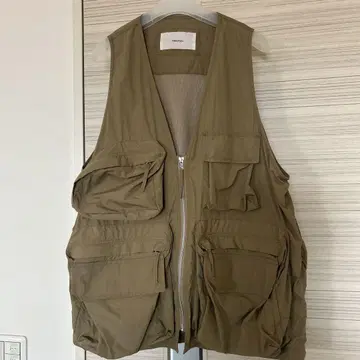 TODAYFUL 멀티 포켓 베스트 카키