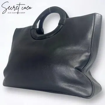 추천 디자이너 심플 가죽 핸드백 가방 백 블랙