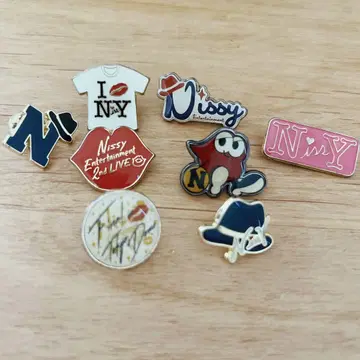 Nissy 핀 배지