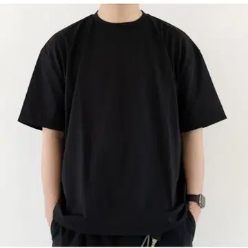 문 레이커스 문 테크 오버 사이즈 티셔츠 MNMM 블랙 블랙