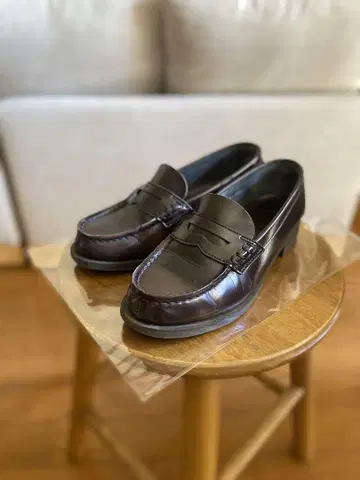 HARUTA 브라운 로퍼 23.5