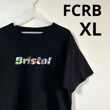 FCRB FLAG LOGO TEE 20SS 블랙 XL