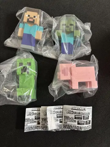 MINECRAFTBIG 소프트비닐 컬렉션 총 4종 세트