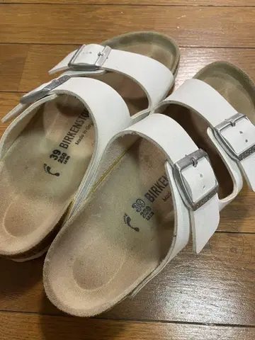 BIRKENSTOCK 샌들 화이트 39 애리조나