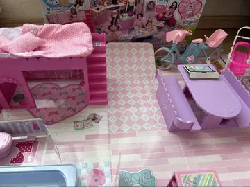 리카 인형의 집과 리카 액세서리 세트