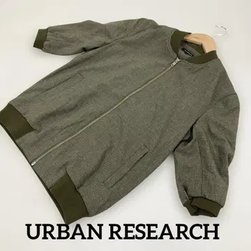 미사용품 URBAN RESEARCH 6부 블루종 SIZE 38 #1657