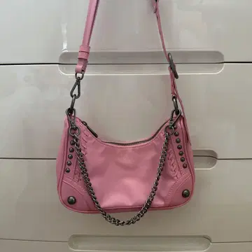 ZARA 핑크 체인 숄더백