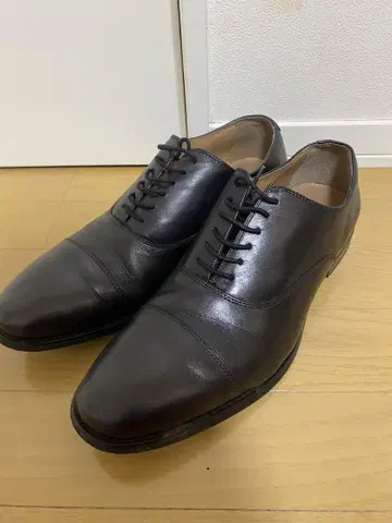 정가 17000엔 PLST 27cm 소가죽 가죽 신발 가죽 신발