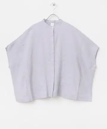 카구레 린넨 스퀘어 케이프 셔츠