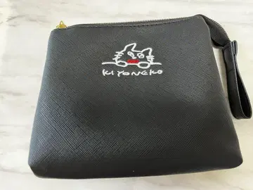 키요 키요네코야 파우치 블랙