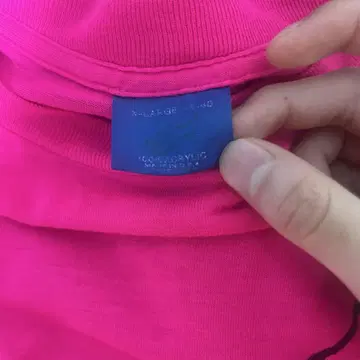 80s made in usa 싱글 스티치 핑크 티셔츠