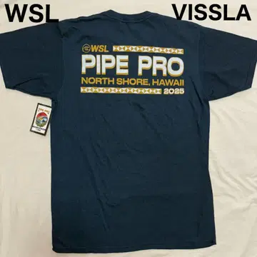[새상품] VISSLA 비슬라 WSL 파이프 프로 2025 티셔츠 서핑