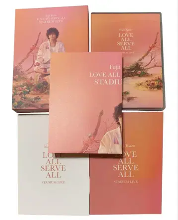 후지이 카제 LOVE ALL SERVE ALL LIVE Blu-ray