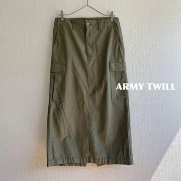 ARMY TWILL 카고 스커트 m164