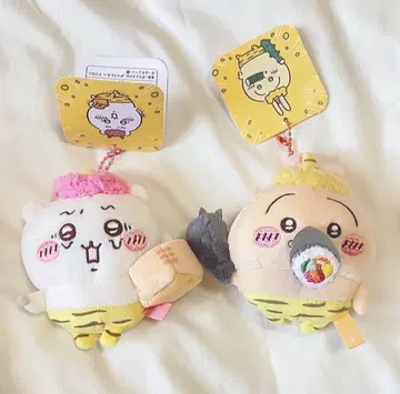 [새상품] 치이카와 절분 마스코트 하치와레 토끼 2종 세트