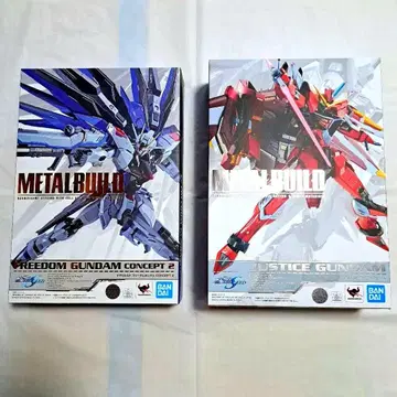 METAL BUILD 메탈빌드 프리덤 저스티스 건담 세트