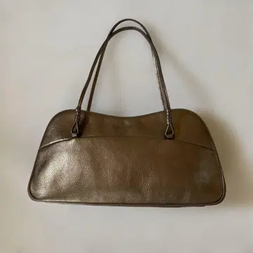 아녜스 b. 메탈릭 브라운 핸드백