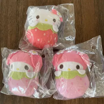 딸기 싸개 마스코트 키티 마이멜로디