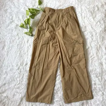 [MORABITO] 모라비토 여성용 카고 팬츠 (M) 브라운 면