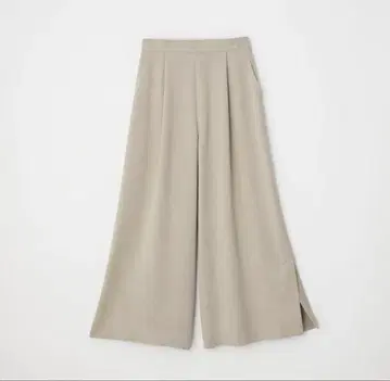폭시 부티크 라인 와이드 팬츠 베이지 40