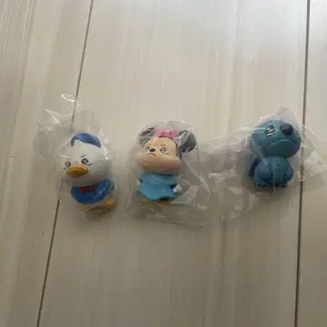 디즈니 캐릭터 울지 않는 몬 미니&스티치&도날드 3세트