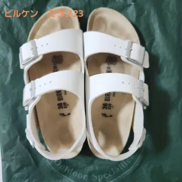 버켄스탁 BIRKENSTOCK 밀라노 23 화이트