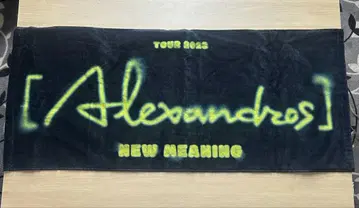 [Alexandros] NEW MEANING TOUR 2023 타월