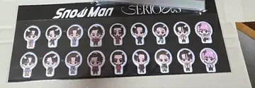 SnowMan SERIOUS 특전 스노푸쿠 씰 a