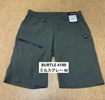 BURTLE 4100 숏 팬츠 밀스 그레이 M