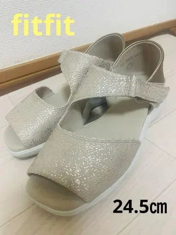 핏핏 fitfit 샌들 후왓폰 커버 샌들 I 골드