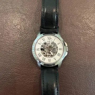 FOSSIL 스켈레톤 오토매틱 손목시계