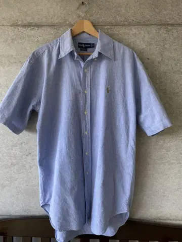 Ralph Lauren 스카이블루 반팔 셔츠 M
