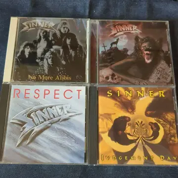 SINNER 일본판 CD 4장 세트