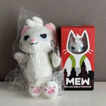 MEW 봉제 인형 피규어 세트